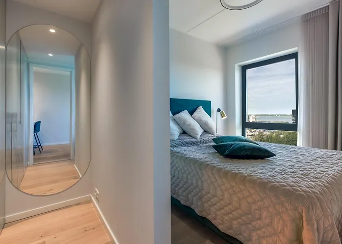 Penthouse With An Amazing View 아파트 탈린